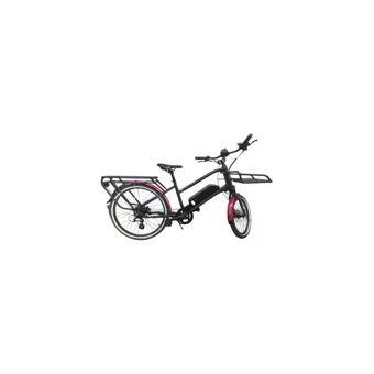 Carraro E-Lorry 250 W 7 Vites Elektrikli Şehir / Tur Bisiklet Siyah Kırmızı