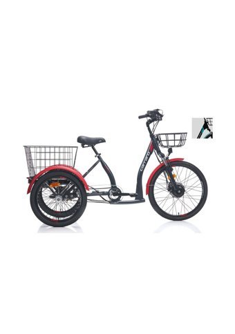 Carraro E-Line ePack 250 W 120 Km Menzil 3 Vites Elektrikli Şehir / Tur Bisiklet Siyah Turkuaz