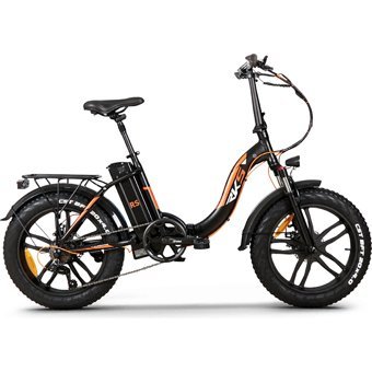 RKS Rsı-X Pro 250 W 45 Km Menzil 7 Vites Elektrikli Şehir / Tur Bisiklet Siyah Turuncu