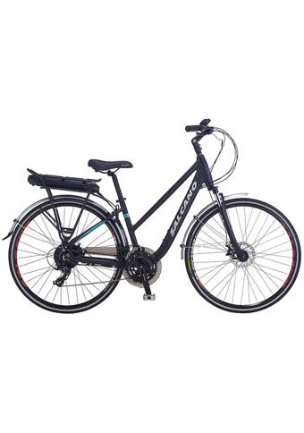 Salcano Serenıty 1 250 W 40-45 Km Menzil 24 Vites Elektrikli Şehir / Tur Bisiklet Siyah