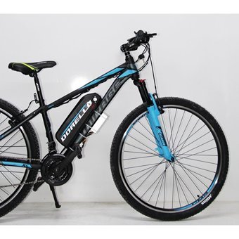 Dorello 500 W 80 Km Menzil 8 Vites Elektrikli Şehir / Tur Bisiklet Siyah Turkuaz