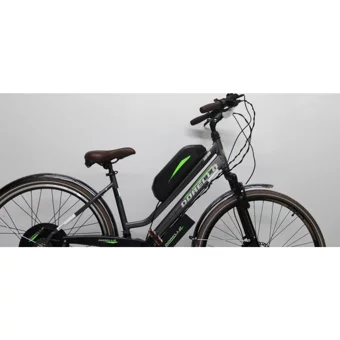 Dorello 750 W 90 Km Menzil 21 Vites Elektrikli Şehir / Tur Bisiklet Gri Yeşil