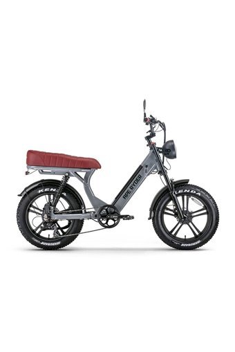 Ape Ryder Ryder Md-10 250 W 80 Km Menzil 7 Vites Elektrikli Şehir / Tur Bisiklet Gri Kırmızı