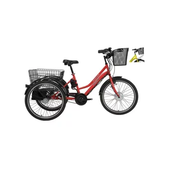 Bisan E-Porter 250 W 25 Km Menzil 3 Vites Elektrikli Şehir / Tur Bisiklet Sarı Beyaz