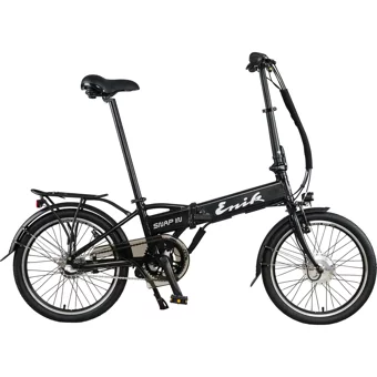 Enik Bikes Snap In 250 W 50 Km Menzil 3 Vites Katlanır Elektrikli Şehir / Tur Bisiklet Siyah