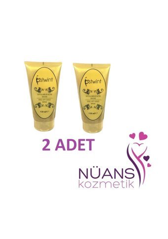 Ostwint Altın Maske Soyulabilir Krem Yüz Maskesi 2x150 ml