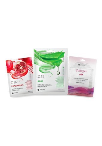 Jkosmec Pomegranate-Solution Collagen Aloe Veralı Nemlendiricili Soyulabilir Kağıt Yüz Maskesi