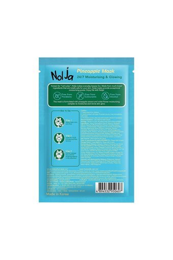 Watsons Nolja Ananas Nemlendiricili Kağıt Yüz Maskesi 3 Adet