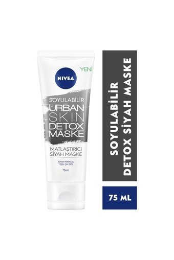 Nivea Urban Detox Nemlendiricili Soyulabilir Krem Yüz Maskesi 75 ml