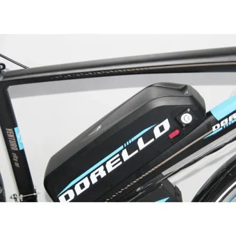 Dorello 750 W 80 Km Menzil 21 Vites Elektrikli Şehir / Tur Bisiklet Siyah Turkuaz