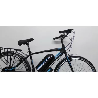 Dorello 750 W 80 Km Menzil 21 Vites Elektrikli Şehir / Tur Bisiklet Siyah Turkuaz