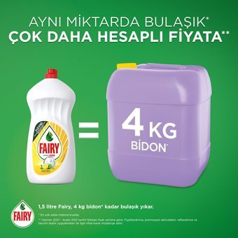 Fairy Losyon Aloe Vera Kokulu Losyonlu Sıvı El Bulaşık Deterjanı 1.4 lt