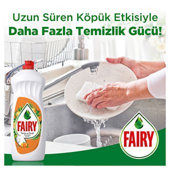 Fairy Portakal Kokulu Sıvı El Bulaşık Deterjanı 1.5 lt