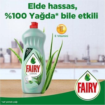 Fairy Losyon Aloe Vera Kokulu Losyonlu Sıvı El Bulaşık Deterjanı 750 ml