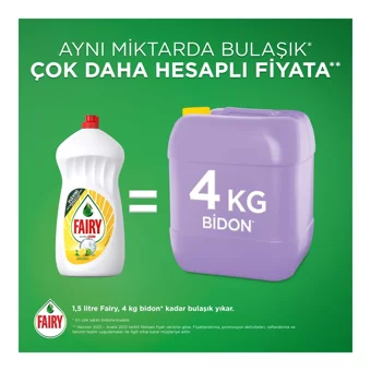 Fairy Losyon Aloe Vera Kokulu Losyonlu Sıvı El Bulaşık Deterjanı 750 ml