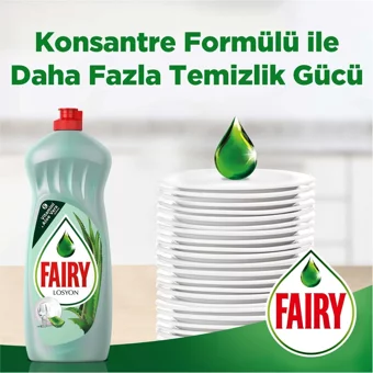 Fairy Losyon Aloe Vera Kokulu Losyonlu Sıvı El Bulaşık Deterjanı 750 ml