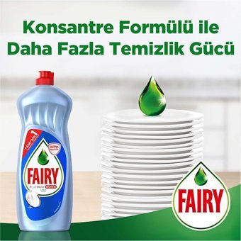 Fairy Platinum Hijyen Limon Kokulu Sıvı El Bulaşık Deterjanı 2x1.5 lt