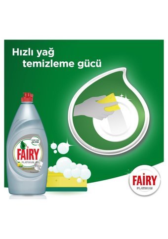Fairy Platinum Limon Kokulu Sıvı El Bulaşık Deterjanı 870 ml