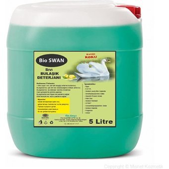 Bio Swan Kalıcı Koku Limon Kokulu Losyonlu Sıvı El Bulaşık Deterjanı 30 lt