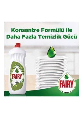 Fairy Elma Kokulu Sıvı El Bulaşık Deterjanı 1.35 lt