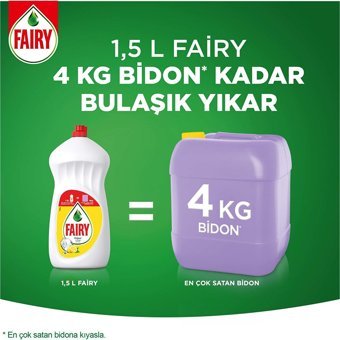 Fairy Orijinal Limon Kokulu Sıvı El Bulaşık Deterjanı 2x1 lt