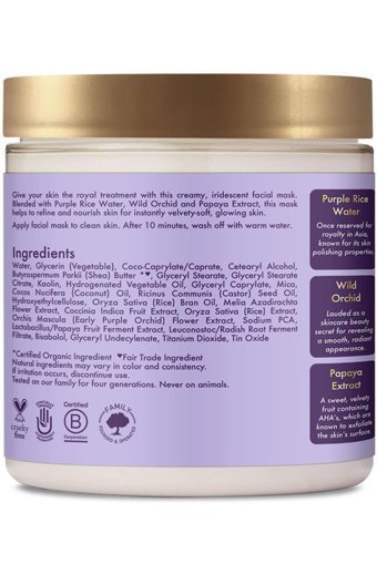 Shea Moisture Krem Yüz Maskesi 177 ml