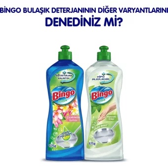Bingo Dalından Limon Kokulu Sıvı El Bulaşık Deterjanı 675 ml