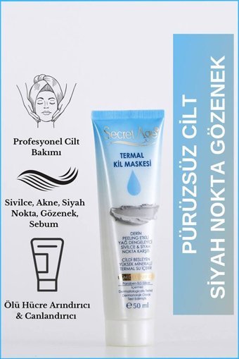 Secret Age Killi Krem Yüz Maskesi 50 ml