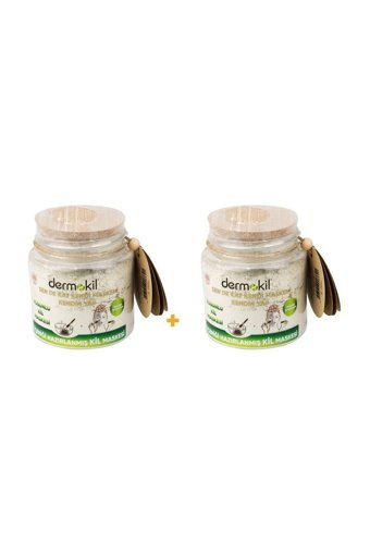 Dermokil Kendin Yap Killi Soyulabilir Krem Yüz Maskesi 2x220 ml