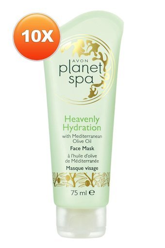Avon Planet Spa Heavenly Hydration Nemlendiricili Krem Yüz Maskesi 10x75 ml