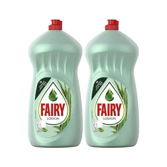 Fairy Losyon Aleo Vera Kokulu Losyonlu Sıvı El Bulaşık Deterjanı 2x1.4 lt