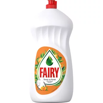 Fairy Temiz ve Ferah Portakal Kokulu Sıvı El Bulaşık Deterjanı 1.35 lt