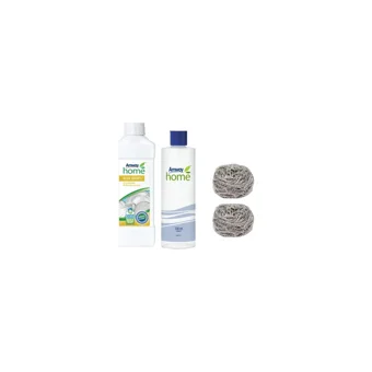Amway Home Dish Drops Aleo Vera Kokulu Organik Sıvı El Bulaşık Deterjanı 1 lt + Özel Kapaklı Şişe + Bulaşık Teli 2'li