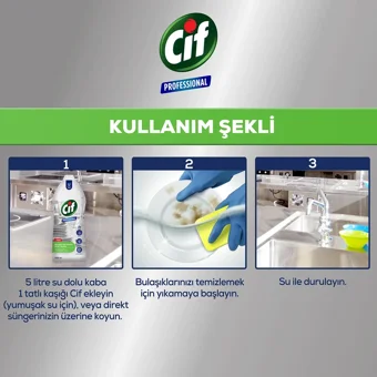 Cif Professional Sıvı El Bulaşık Deterjanı 1.5 lt