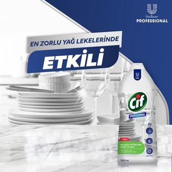 Cif Professional Sıvı El Bulaşık Deterjanı 1.5 lt