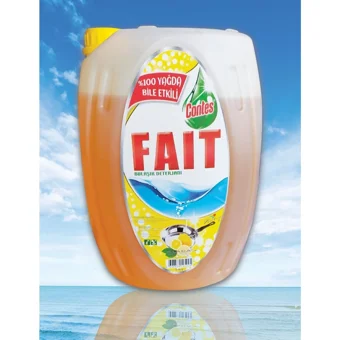Contes Fait Limon Kokulu Sıvı El Bulaşık Deterjanı 4x5 lt