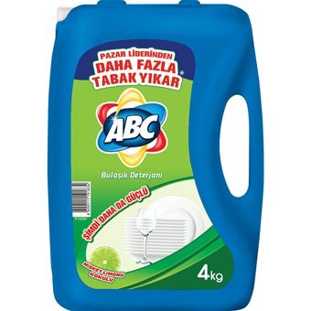 ABC Limon Kokulu Sıvı El Bulaşık Deterjanı 4 lt