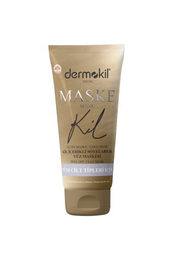 Dermokil Havyarlı & Gold Killi Nemlendiricili Soyulabilir Jel Yüz Maskesi 6x75 ml