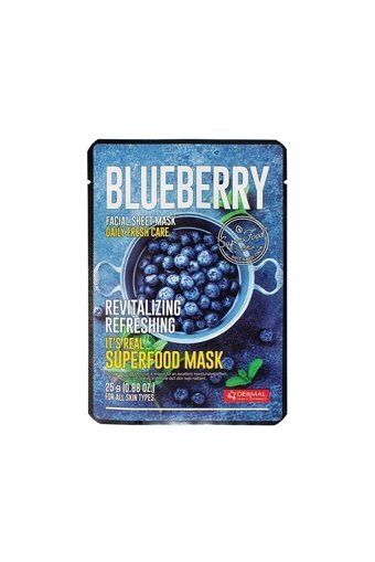 Dermal Superfood Yaban Mersini Nemlendiricili Kağıt Yüz Maskesi 23 gr