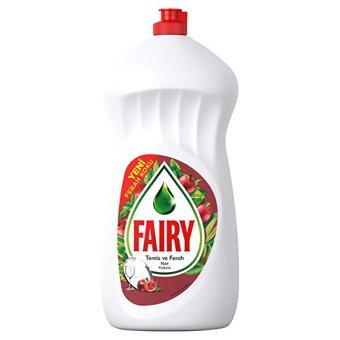 Fairy Temiz ve Ferah Nar Kokulu Sıvı El Bulaşık Deterjanı 1.5 lt