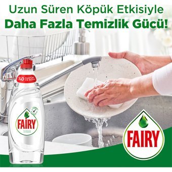 Fairy 0% Boya Sıvı El Bulaşık Deterjanı 650 ml
