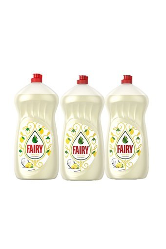 Fairy Özel Seri Limon Kokulu Sıvı El Bulaşık Deterjanı 3x1.5 lt