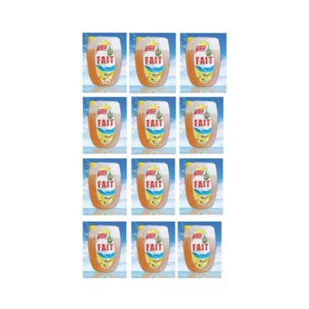 Contes Fait Limon Kokulu Sıvı El Bulaşık Deterjanı 12x5 lt