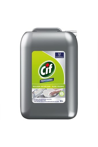 Cif Professional Sıvı El Bulaşık Deterjanı 10 lt + Bulaşık Deterjan Kutusu