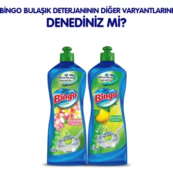 Bingo Hassas Eller Sıvı El Bulaşık Deterjanı 4x675 ml