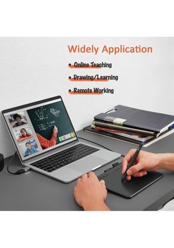 Ugee Ekranlı Kalemli Grafik Tablet Siyah