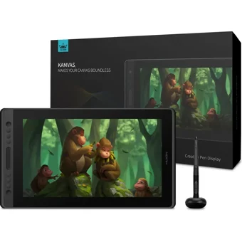 Huion HUGT156 15.6 inç Ekranlı Kalemli LCD Grafik Tablet Siyah