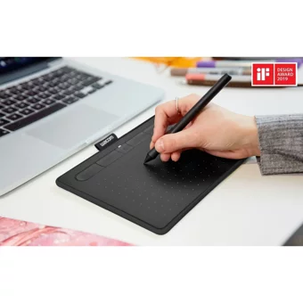 Wacom CTL-4100WLK 7 inç Ekranlı Bluetoothlu Kalemli Kablosuz Grafik Tablet Siyah