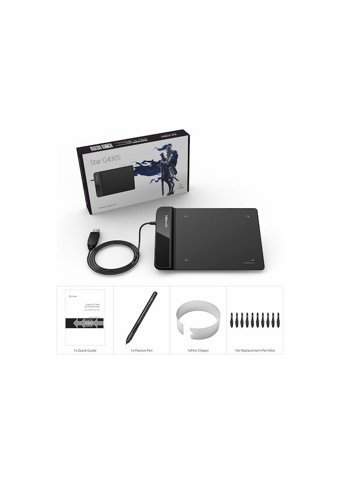 Xp Pen G430S 5 inç Ekranlı Kalemli Kablolu Grafik Tablet Siyah