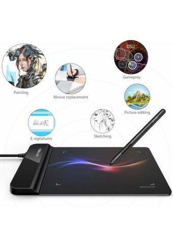 Xp Pen G430S 5 inç Ekranlı Kalemli Kablolu Grafik Tablet Siyah